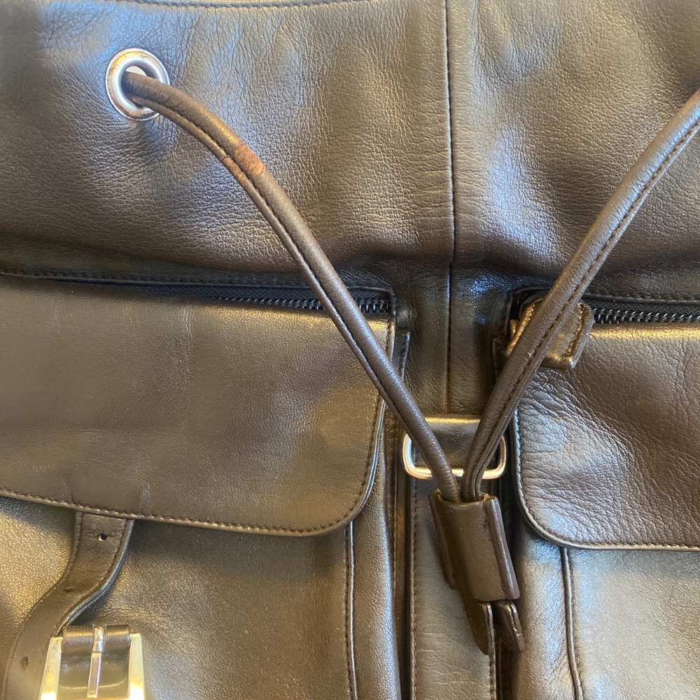 PRADA Leather Backpack - Picture 10 of 11